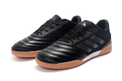 Men's Adidas Copa Tango 20.1 IC Football Shoes - Black/White/Brown