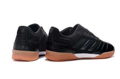 Men's Adidas Copa Tango 20.1 IC Football Shoes - Black/White/Brown