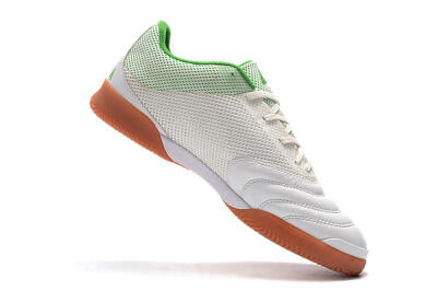 Men's Adidas Copa Tango 20.1 IC Football Shoes - White/Green/Brown