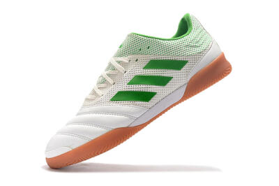 Men's Adidas Copa Tango 20.1 IC Football Shoes - White/Green/Brown