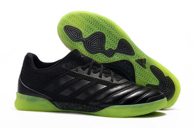 Men's Adidas Copa Tango 20.1 IC Football Shoes - Black/Yellow
