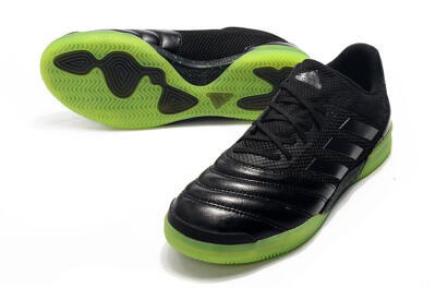 Men's Adidas Copa Tango 20.1 IC Football Shoes - Black/Yellow