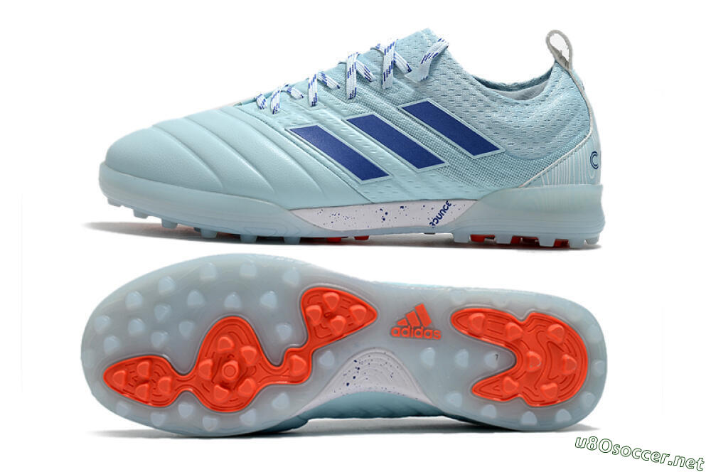 Men's Adidas Copa Tango 20.1 TF Football Shoes - Jade/Blue 1