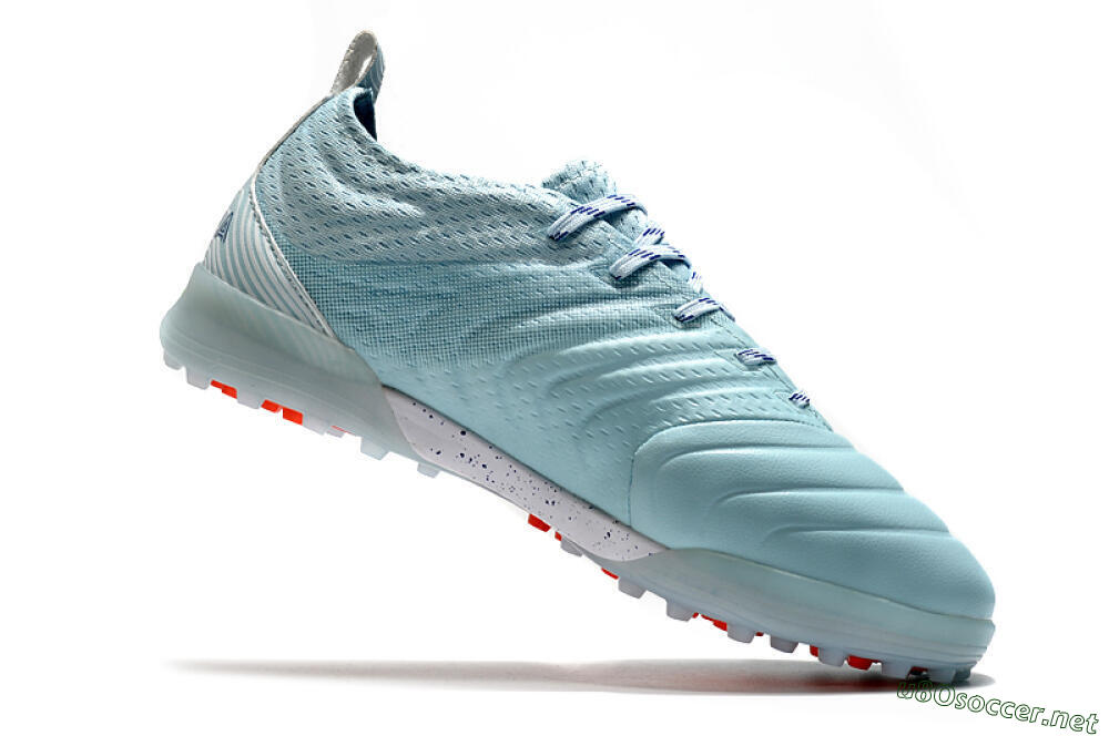 Men's Adidas Copa Tango 20.1 TF Football Shoes - Jade/Blue 4