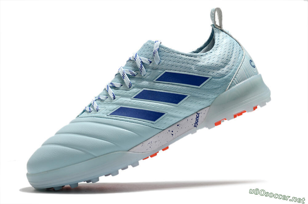 Men's Adidas Copa Tango 20.1 TF Football Shoes - Jade/Blue 5
