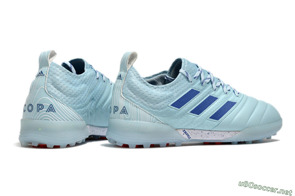 Men's Adidas Copa Tango 20.1 TF Football Shoes - Jade/Blue 6