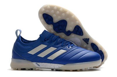 Men's Adidas Copa Tango 20.1 TF Football Shoes - Blue/Silver