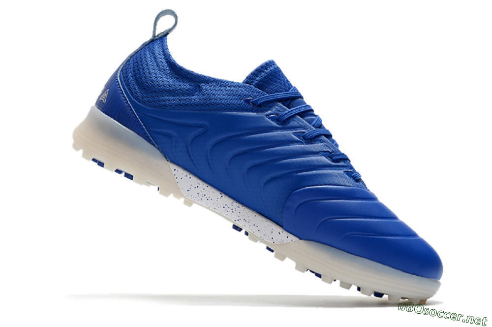 Men's Adidas Copa Tango 20.1 TF Football Shoes - Blue/Silver 4