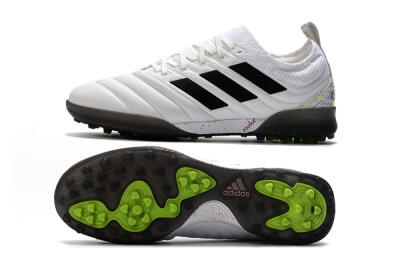 Men's Adidas Copa Tango 20.1 TF Football Shoes - White/Black