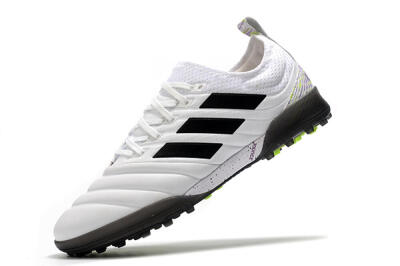 Men's Adidas Copa Tango 20.1 TF Football Shoes - White/Black