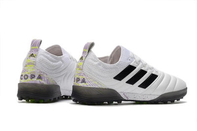 Men's Adidas Copa Tango 20.1 TF Football Shoes - White/Black