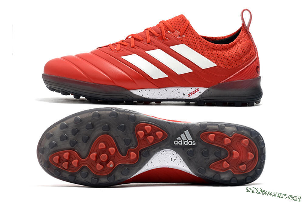 Men's Adidas Copa Tango 20.1 TF Football Shoes - Red/White 1