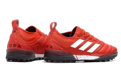 Men's Adidas Copa Tango 20.1 TF Football Shoes - Red/White