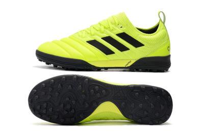 Men's Adidas Copa Tango 20.1 TF Football Shoes - Yellow/Black