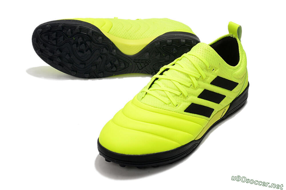 Men's Adidas Copa Tango 20.1 TF Football Shoes - Yellow/Black 3