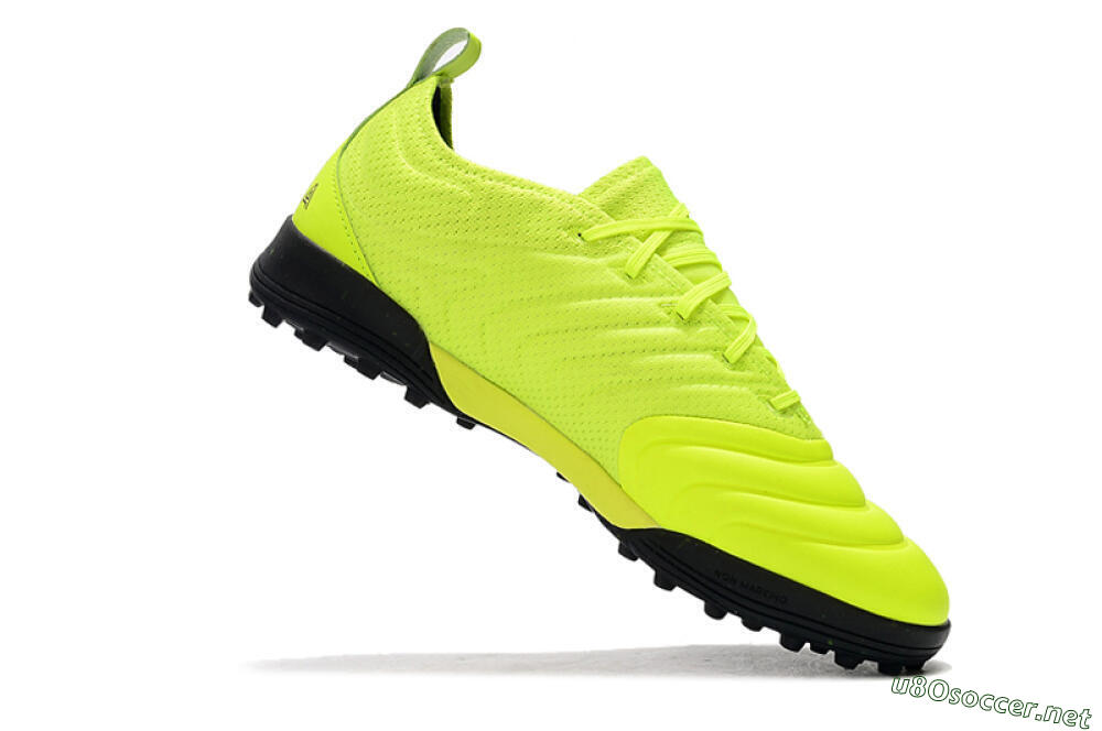 Men's Adidas Copa Tango 20.1 TF Football Shoes - Yellow/Black 7