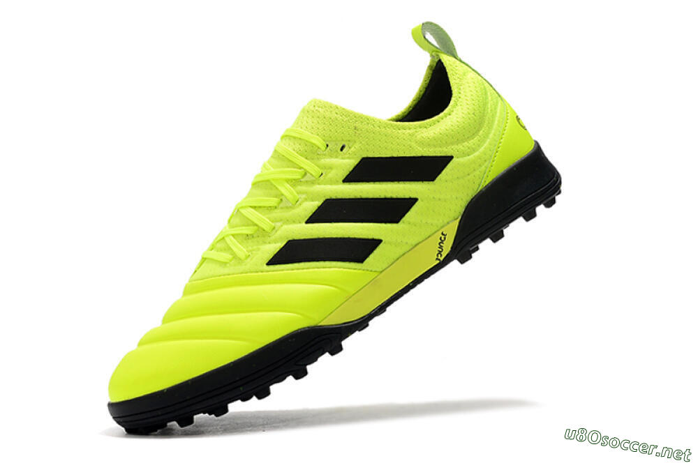 Men's Adidas Copa Tango 20.1 TF Football Shoes - Yellow/Black 8