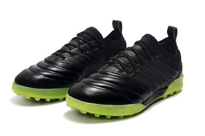 Men's Adidas Copa Tango 20.1 TF Football Shoes - Black/Yellow