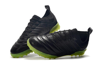 Men's Adidas Copa Tango 20.1 TF Football Shoes - Black/Yellow