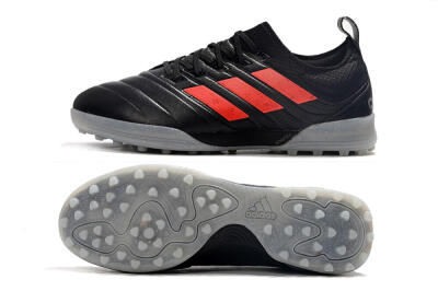 Men's Adidas Copa Tango 20.1 TF Football Shoes - Black/Red