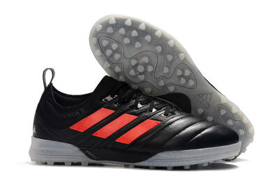 Men's Adidas Copa Tango 20.1 TF Football Shoes - Black/Red