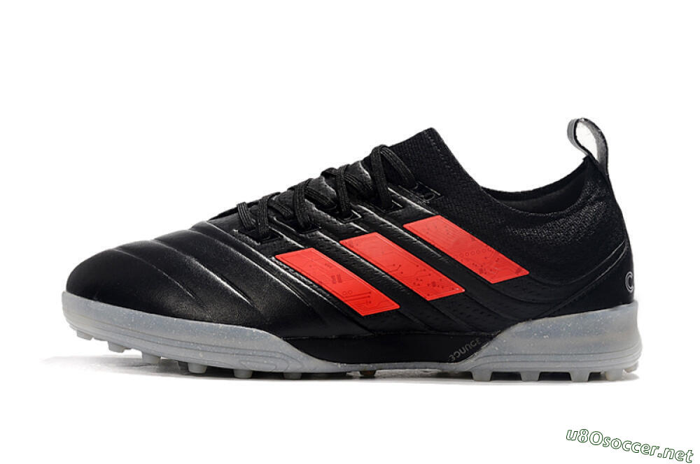 Men's Adidas Copa Tango 20.1 TF Football Shoes - Black/Red 0