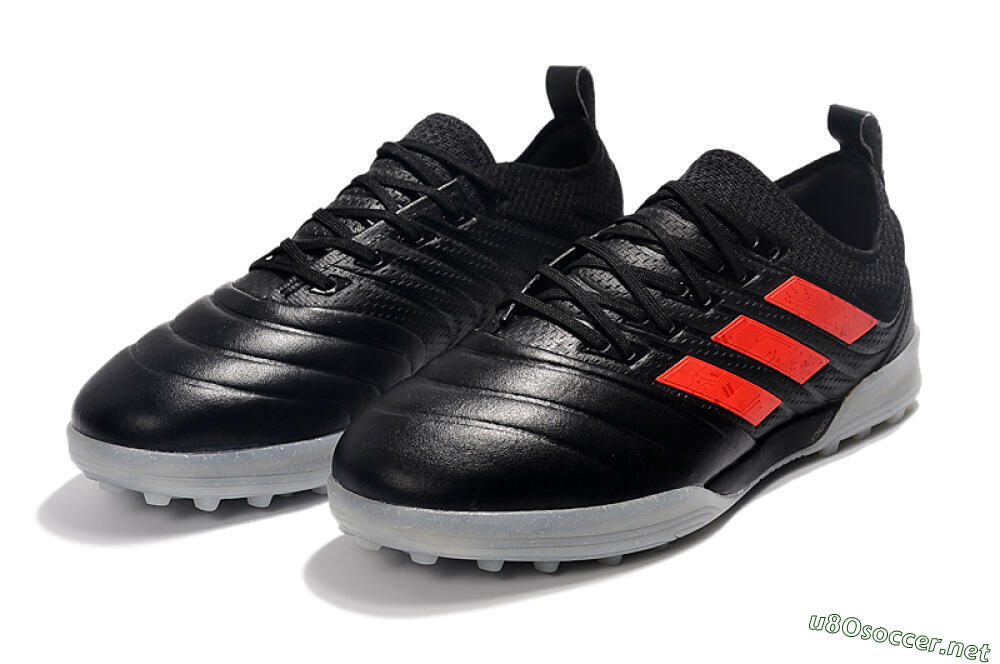 Men's Adidas Copa Tango 20.1 TF Football Shoes - Black/Red 5