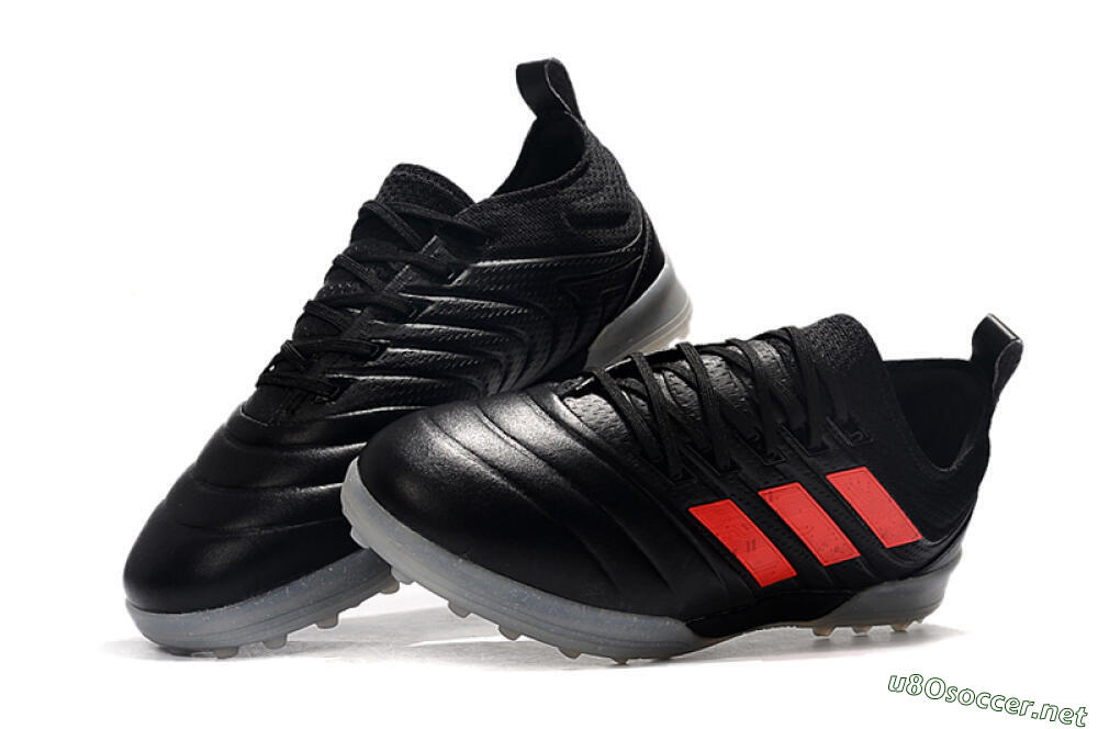 Men's Adidas Copa Tango 20.1 TF Football Shoes - Black/Red 6