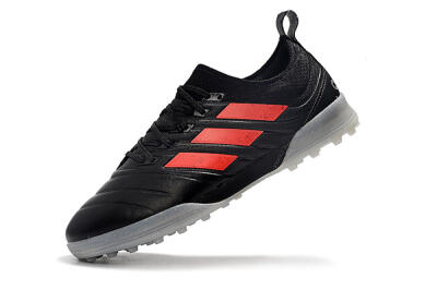 Men's Adidas Copa Tango 20.1 TF Football Shoes - Black/Red