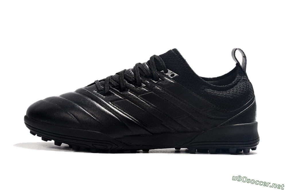 Men's Adidas Copa Tango 20.1 TF Football Shoes - Black/Black 0