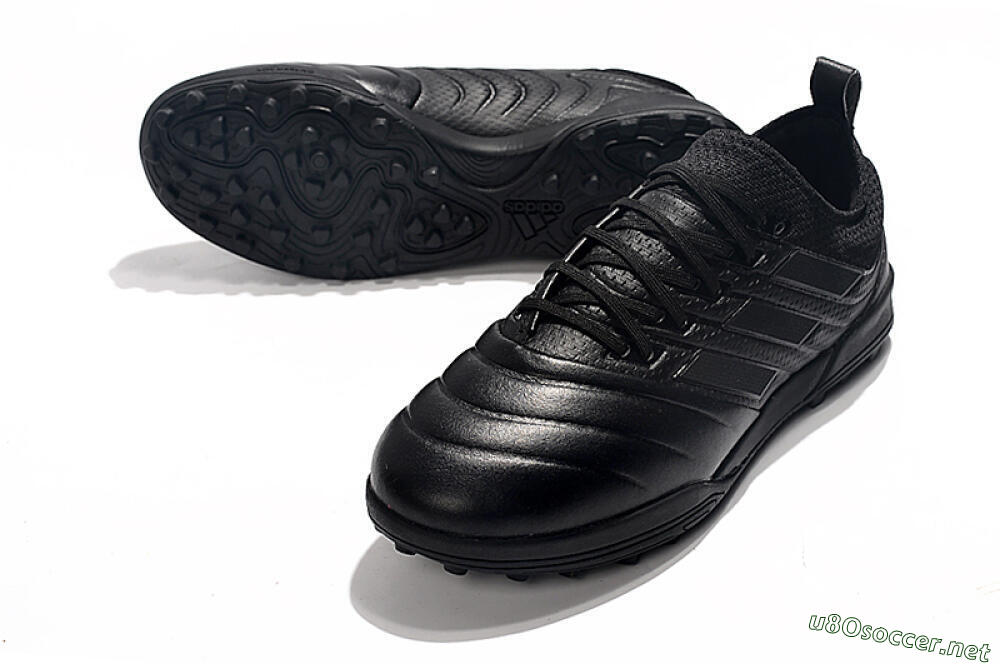 Men's Adidas Copa Tango 20.1 TF Football Shoes - Black/Black 3