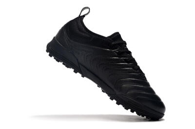 Men's Adidas Copa Tango 20.1 TF Football Shoes - Black/Black