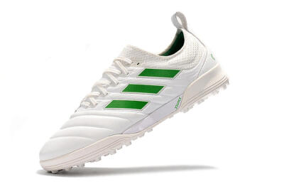 Men's Adidas Copa Tango 20.1 TF Football Shoes - White/Green