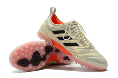 Men's Adidas Copa Tango 20.1 TF Football Shoes - Beige/Black/Red