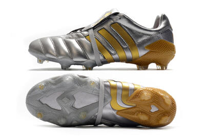 Men's Adidas Predator 20+ Mutator Mania Tormentor FG Football Boots - Silver/Gold
