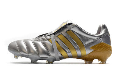 Men's Adidas Predator 20+ Mutator Mania Tormentor FG Football Boots - Silver/Gold