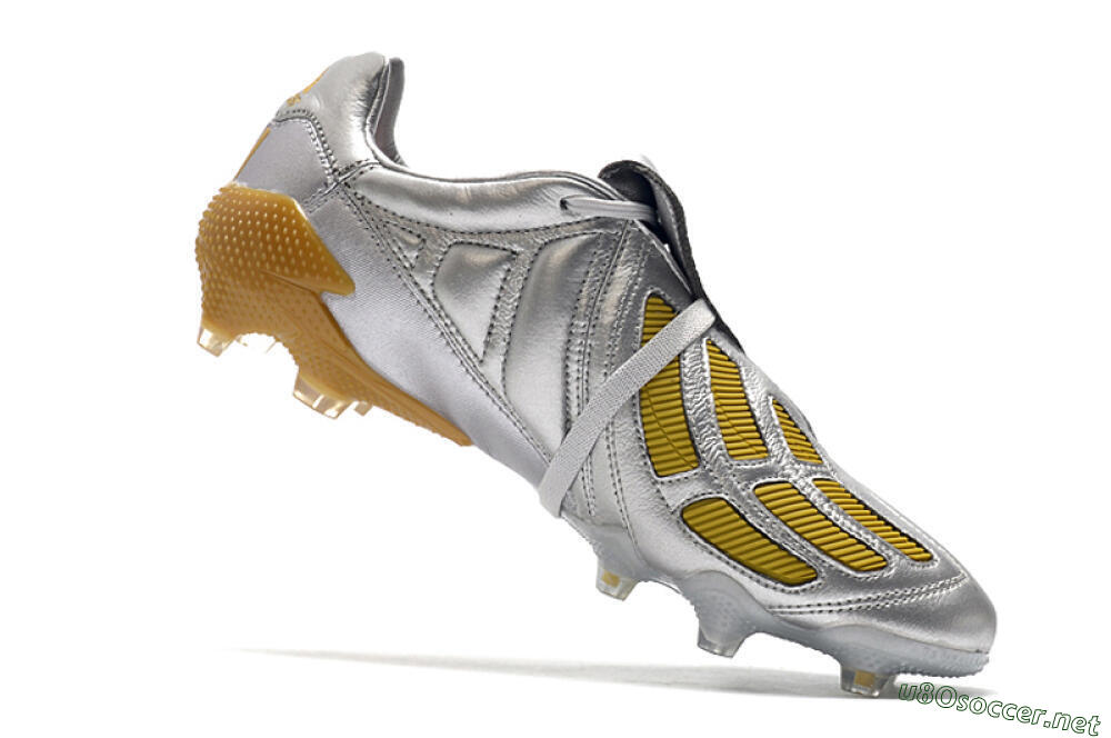 Men's Adidas Predator 20+ Mutator Mania Tormentor FG Football Boots - Silver/Gold 4