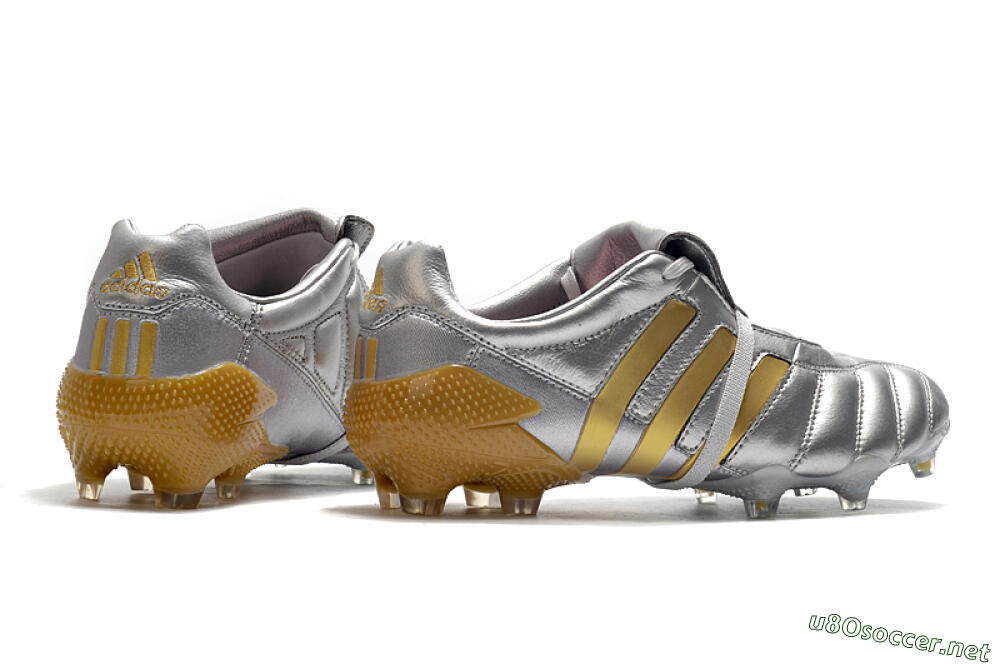Men's Adidas Predator 20+ Mutator Mania Tormentor FG Football Boots - Silver/Gold 6