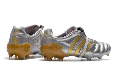 Men's Adidas Predator 20+ Mutator Mania Tormentor FG Football Boots - Silver/Gold