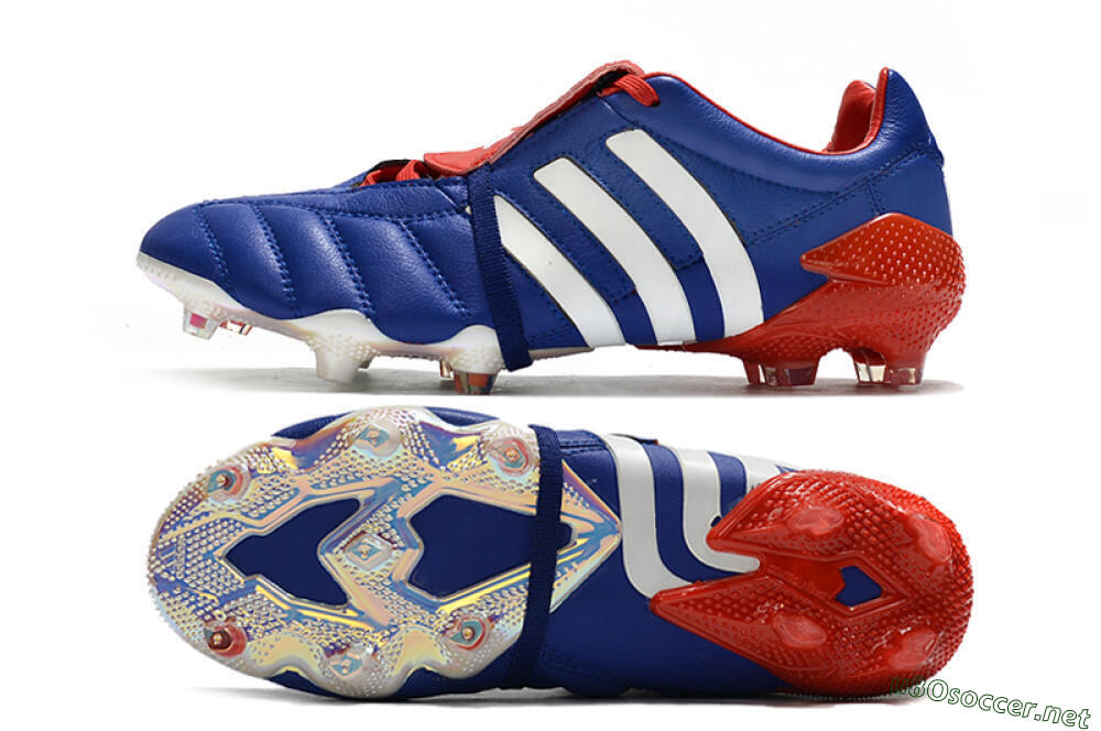 Men's Adidas Predator 20+ Mutator Mania Tormentor FG Football Boots - Blue/White/Red 1