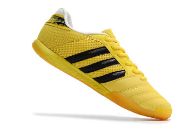 Men's Adidas Top Sala IC Football Shoes - Yellow/Black/White
