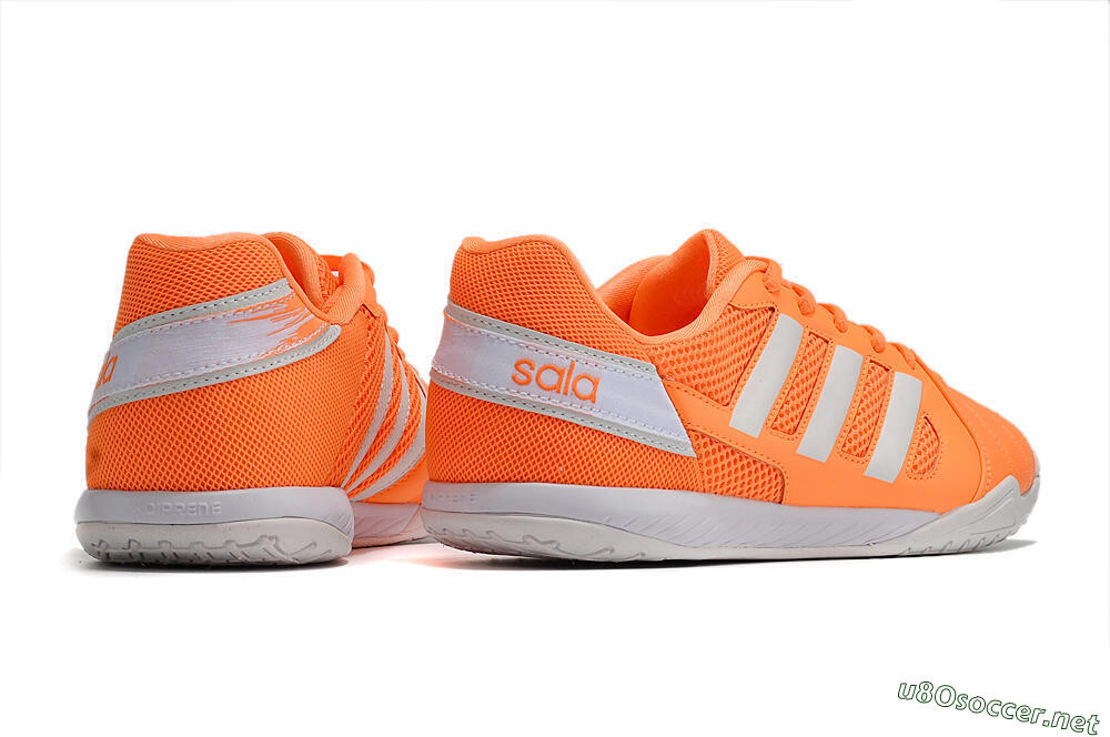 Men's Adidas Top Sala IC Football Shoes - Orange/White 6