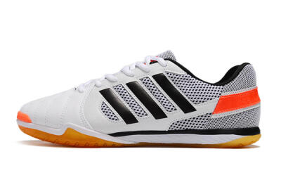 Men's Adidas Top Sala IC Football Shoes - White/Black/Red