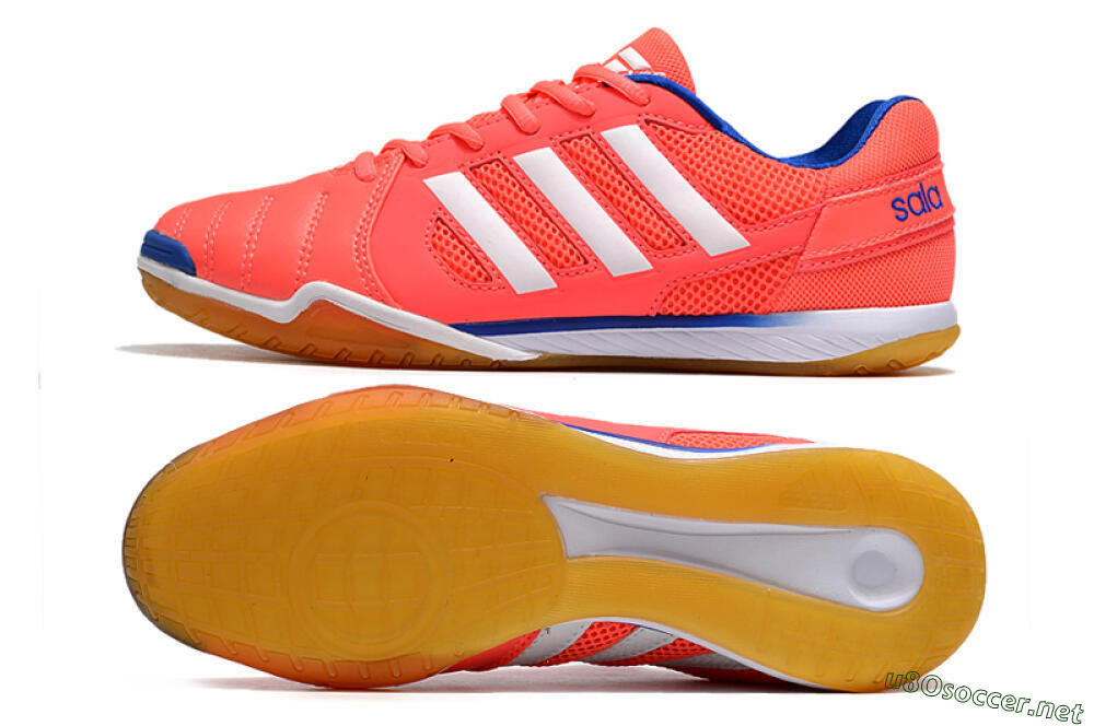 Men's Adidas Top Sala IC Football Shoes - Pink/White/Blue 1