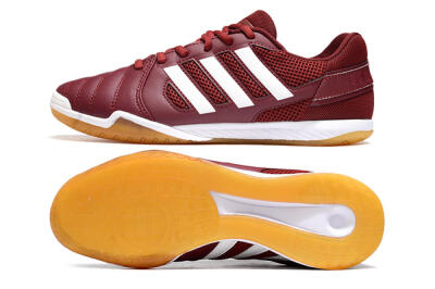 Men's Adidas Top Sala IC Football Shoes - Red/White