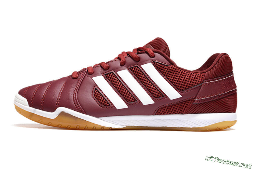 Men's Adidas Top Sala IC Football Shoes - Red/White 0