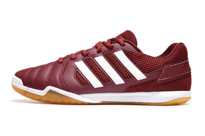 Men's Adidas Top Sala IC Football Shoes - Red/White