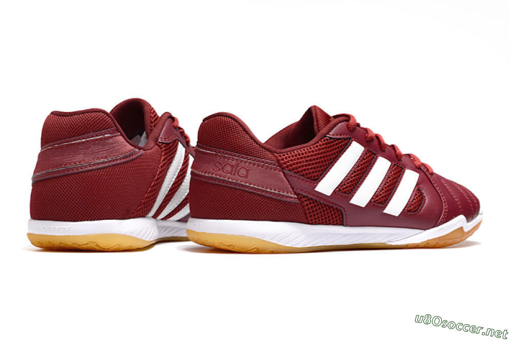 Men's Adidas Top Sala IC Football Shoes - Red/White 6