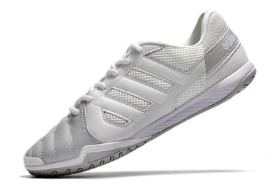 Men's Adidas Top Sala IC Football Shoes - White/Grey