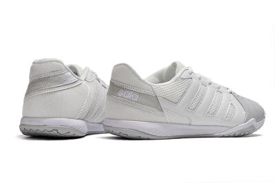 Men's Adidas Top Sala IC Football Shoes - White/Grey